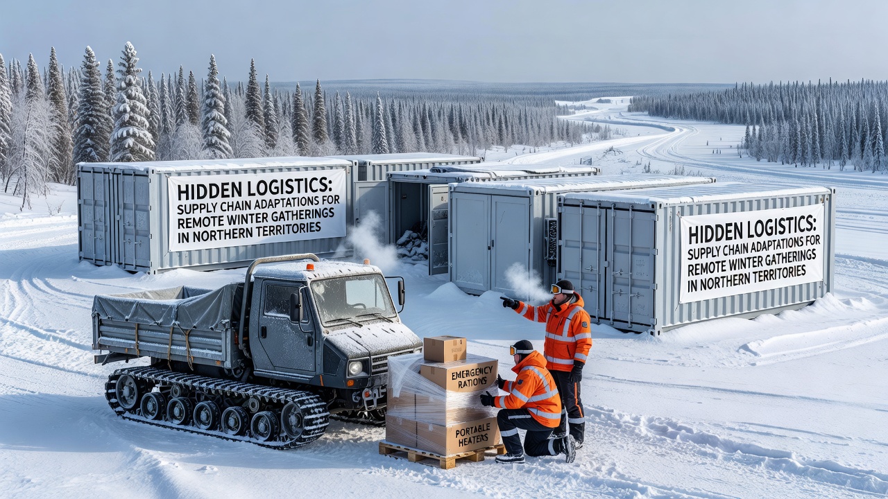 The Hidden Logistics Behind Supply Chain Adaptations for Remote Winter Gatherings in Northern Territories